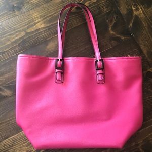 Merona Fushia Large Tote